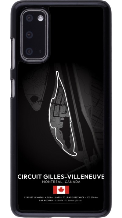 Samsung Galaxy S20 Case Hülle - F1 Track 2025 Canada