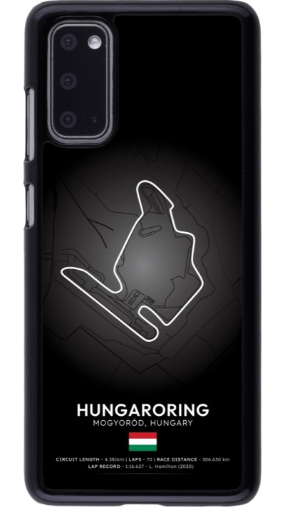Samsung Galaxy S20 Case Hülle - F1 Track 2025 Hungary