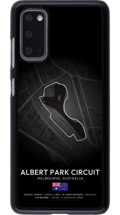 Samsung Galaxy S20 Case Hülle - F1 Track 2025 Melbourne