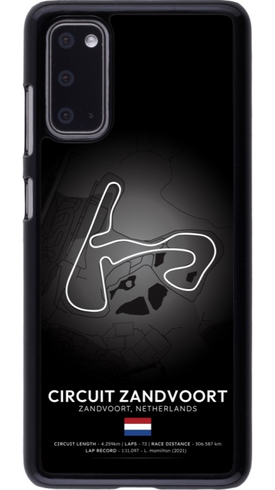 Samsung Galaxy S20 Case Hülle - F1 Track 2025 Netherlands