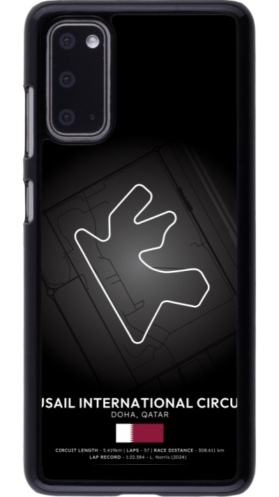 Samsung Galaxy S20 Case Hülle - F1 Track 2025 Qatar