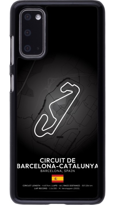 Samsung Galaxy S20 Case Hülle - F1 Track 2025 Spain