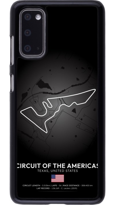 Samsung Galaxy S20 Case Hülle - F1 Track 2025 United States
