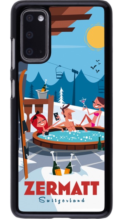 Samsung Galaxy S20 Case Hülle - Zermatt Mountain Jacuzzi