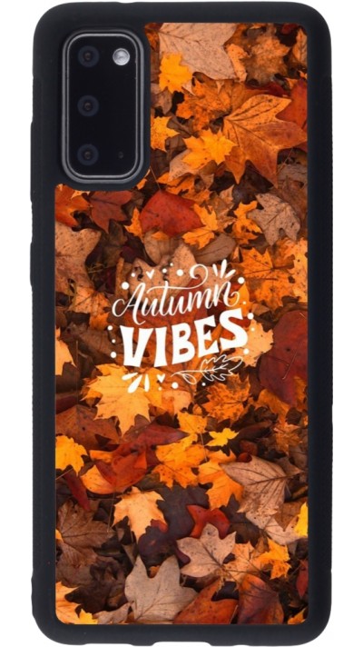 Samsung Galaxy S20 Case Hülle - Silikon schwarz Autumn 25 Autumn vibes