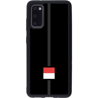 Samsung Galaxy S20 Case Hülle - Silikon schwarz Kanton SO schwarz