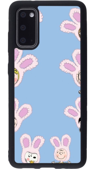 Samsung Galaxy S20 Case Hülle - Silikon schwarz Easter 2026 Snoopy