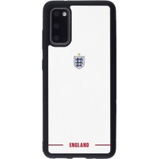 Samsung Galaxy S20 Case Hülle - Silikon schwarz England 2026 personalisierbares Fussballtrikot