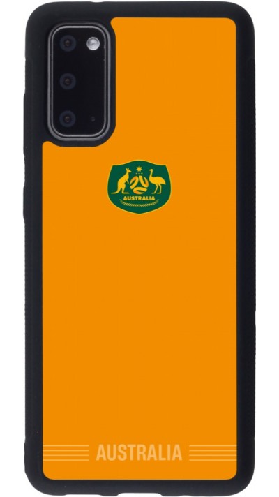 Samsung Galaxy S20 Case Hülle - Silikon schwarz Australien 2026 personalisierbares Fussballtrikot