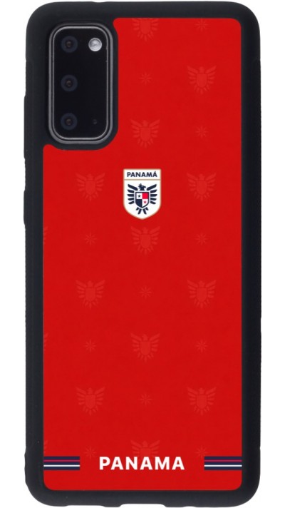 Samsung Galaxy S20 Case Hülle - Silikon schwarz Panama 2026 personalisierbares Fussballtrikot