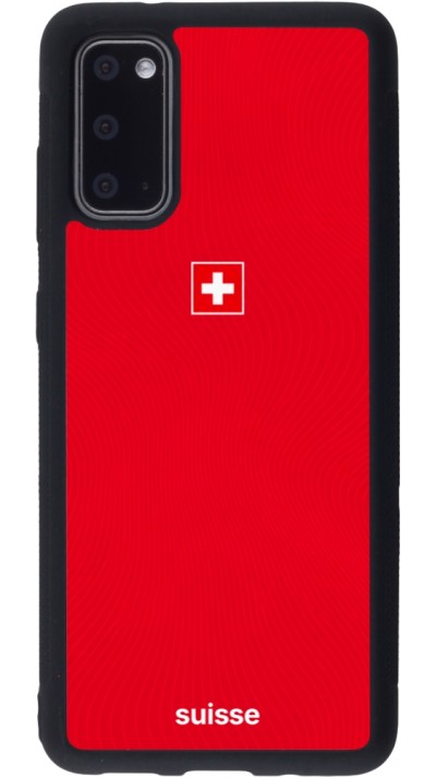 Samsung Galaxy S20 Case Hülle - Silikon schwarz Schweiz 2026 personalisierbares Fussballtrikot