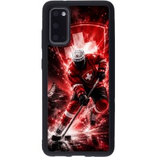 Samsung Galaxy S20 Case Hülle - Silikon schwarz Hockey World Championship Player