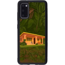 Samsung Galaxy S20 Case Hülle - Silikon schwarz Benitos house DTMF