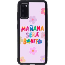 Samsung Galaxy S20 Case Hülle - Silikon schwarz Karol G Manana sera bonito