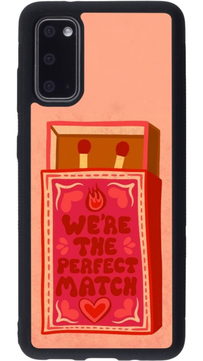 Samsung Galaxy S20 Case Hülle - Silikon schwarz Saint Valentines Day 26 Perfect Match
