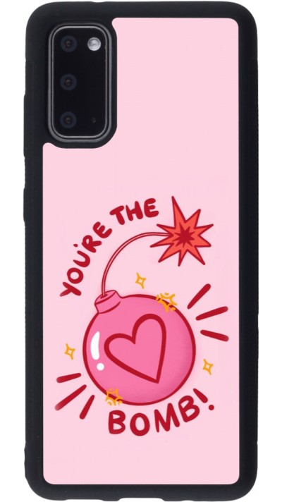 Samsung Galaxy S20 Case Hülle - Silikon schwarz Saint Valentines Day 26 You are the bomb