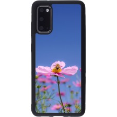Samsung Galaxy S20 Case Hülle - Silikon schwarz Bee on a flower 2026