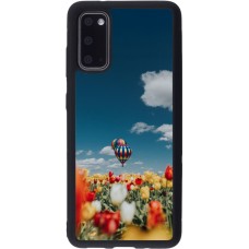 Samsung Galaxy S20 Case Hülle - Silikon schwarz Hot air balloon 2026