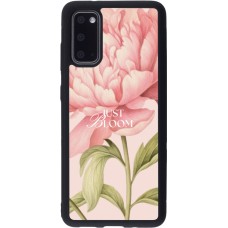 Samsung Galaxy S20 Case Hülle - Silikon schwarz Just Bloom 2026