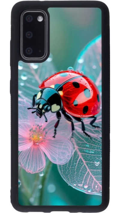 Samsung Galaxy S20 Case Hülle - Silikon schwarz Ladybird in bloom 2026