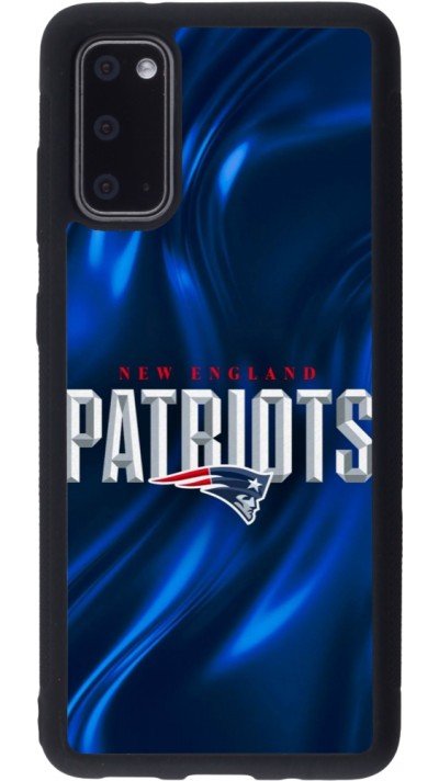 Samsung Galaxy S20 Case Hülle - Silikon schwarz Super Bowl 26 Patriots 2
