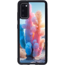 Samsung Galaxy S20 Case Hülle - Silikon schwarz Artificial vegetation 2025