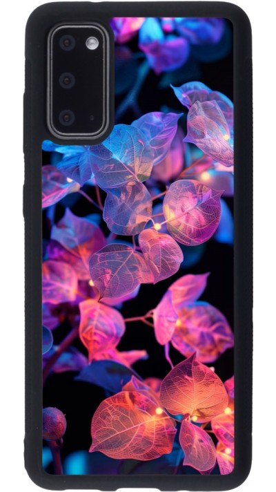 Samsung Galaxy S20 Case Hülle - Silikon schwarz Artificial vegetation 2025