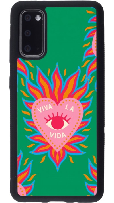 Samsung Galaxy S20 Case Hülle - Silikon schwarz Viva la vida 2026
