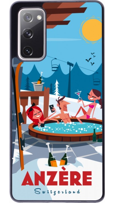 Samsung Galaxy S20 FE 5G Case Hülle - Anzère Mountain Jacuzzi