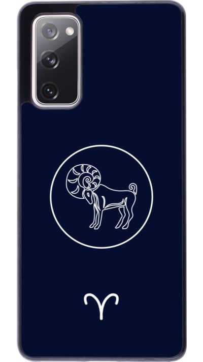Samsung Galaxy S20 FE 5G Case Hülle - Astrologie Widder