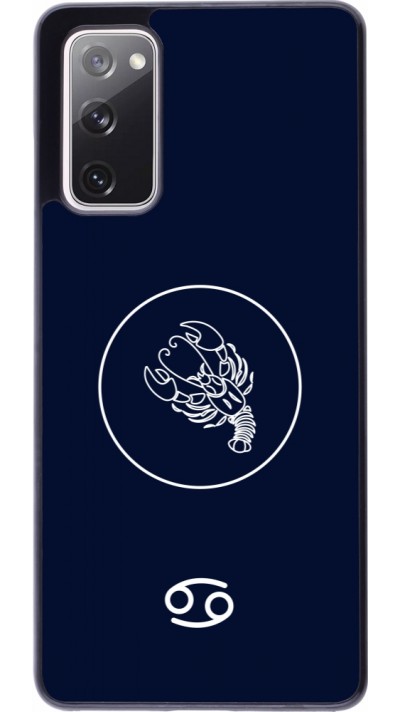 Samsung Galaxy S20 FE 5G Case Hülle - Astrologie Krebs