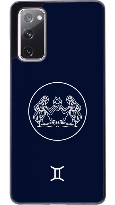 Samsung Galaxy S20 FE 5G Case Hülle - Astrologie Zwillinge