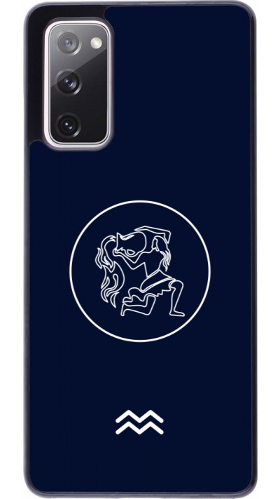 Samsung Galaxy S20 FE 5G Case Hülle - Astrologie Wassermann