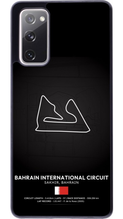 Samsung Galaxy S20 FE 5G Case Hülle - F1 Track 2025 Bahrain