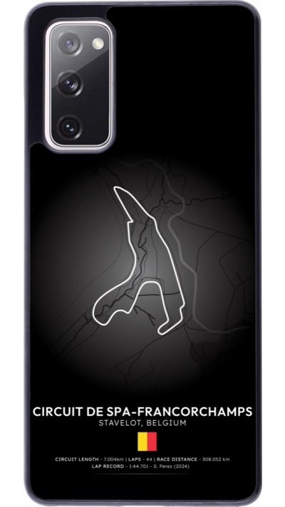 Samsung Galaxy S20 FE 5G Case Hülle - F1 Track 2025 Belgium