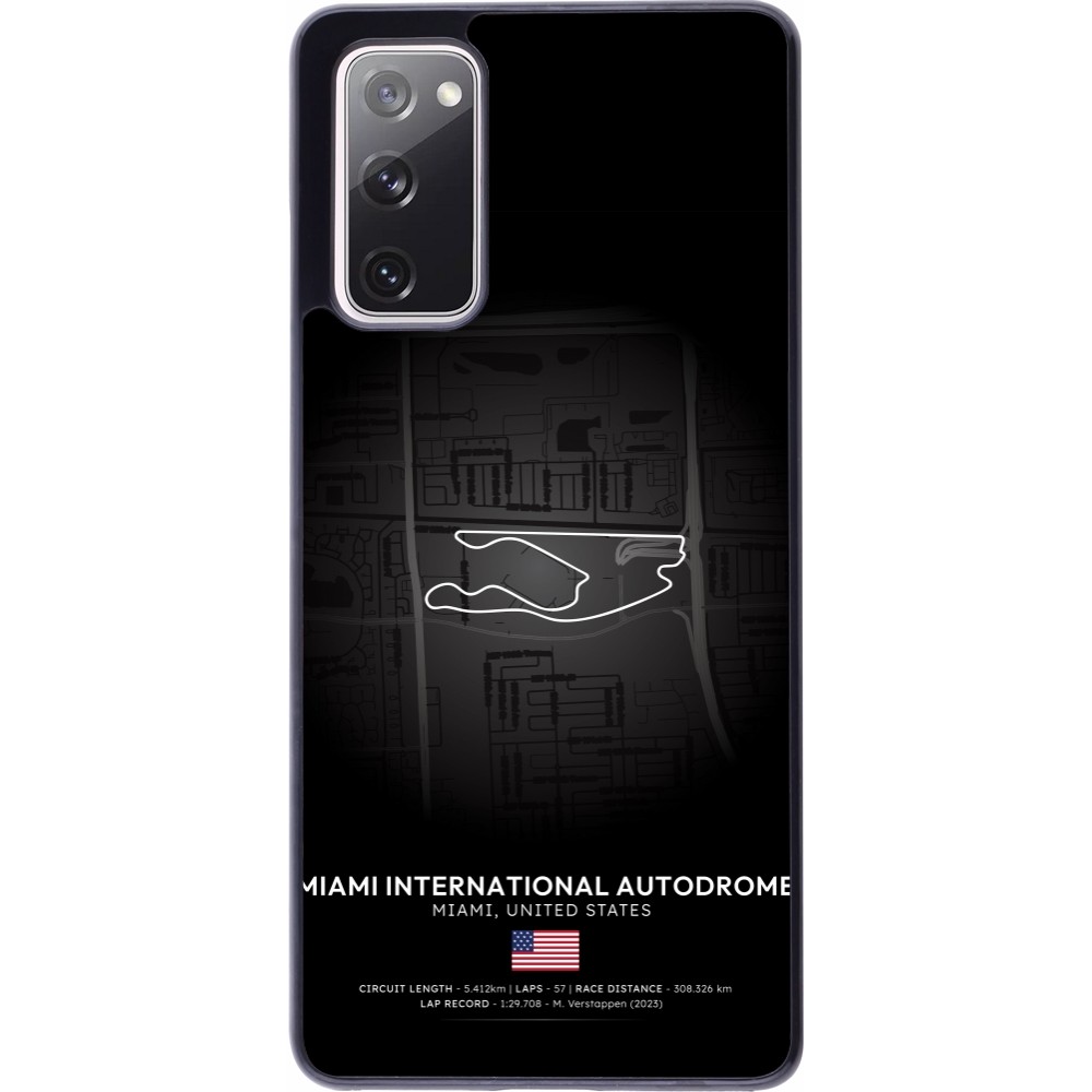 Samsung Galaxy S20 FE 5G Case Hülle - F1 Track 2025 Miami