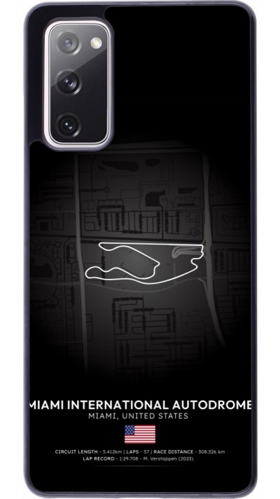 Samsung Galaxy S20 FE 5G Case Hülle - F1 Track 2025 Miami