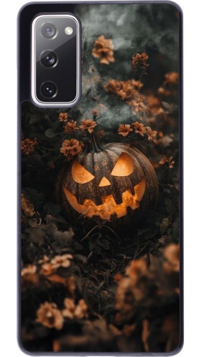 Samsung Galaxy S20 FE 5G Case Hülle - Halloween 2025 Pumpkin with flowers