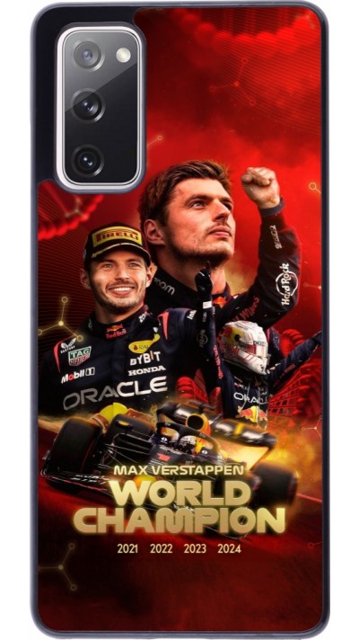 Samsung Galaxy S20 FE 5G Case Hülle - Max Verstappen Champion 2023