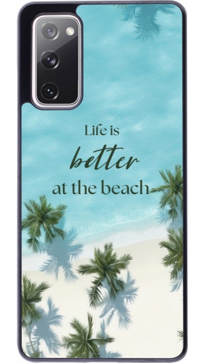 Samsung Galaxy S20 FE 5G Case Hülle - Summer 2025 Life is better at the beach
