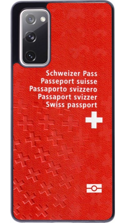 Hülle Samsung Galaxy S20 FE - Swiss Passport