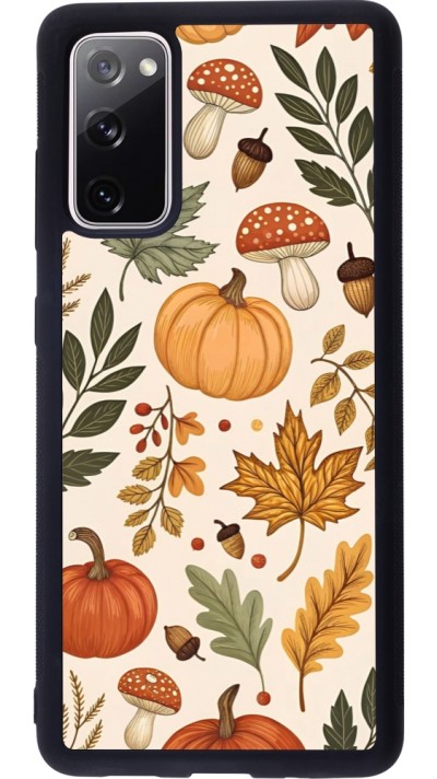 Coque Samsung Galaxy S20 FE 5G - Silicone rigide noir Autumn 25 Autumn pattern Coque Samsung Galaxy S20 FE 5G - Silicone rigide noir Autumn 25 Autumn pattern