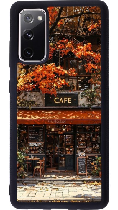 Coque Samsung Galaxy S20 FE 5G - Silicone rigide noir Autumn 25 Coffee shop Coque Samsung Galaxy S20 FE 5G - Silicone rigide noir Autumn 25 Coffee shop