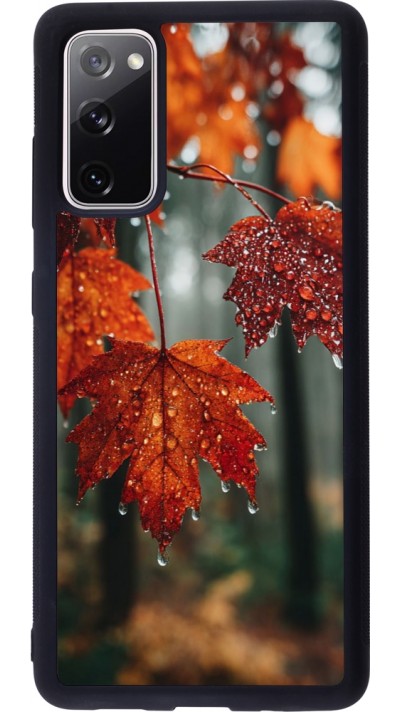 Coque Samsung Galaxy S20 FE 5G - Silicone rigide noir Autumn 25 Rain Coque Samsung Galaxy S20 FE 5G - Silicone rigide noir Autumn 25 Rain