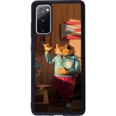 Samsung Galaxy S20 FE 5G Case Hülle - Silikon schwarz Dancing frog DTMF