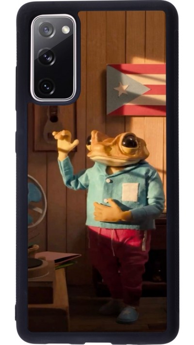 Samsung Galaxy S20 FE 5G Case Hülle - Silikon schwarz Dancing frog DTMF