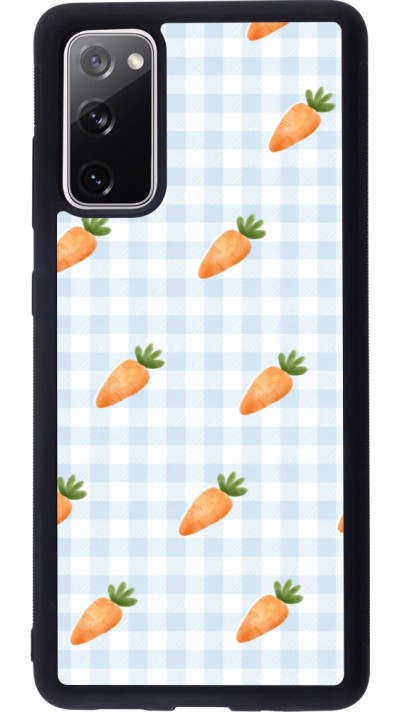 Samsung Galaxy S20 FE 5G Case Hülle - Silikon schwarz Easter 2026 Pattern carrots