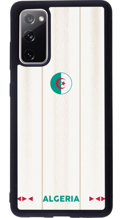 Samsung Galaxy S20 FE 5G Case Hülle - Silikon schwarz Algerien 2026 personalisierbares Fussballtrikot