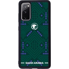 Samsung Galaxy S20 FE 5G Case Hülle - Silikon schwarz Saudi Arabien 2026 personalisierbares Fussballtrikot