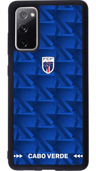 Samsung Galaxy S20 FE 5G Case Hülle - Silikon schwarz Kap Verde 2026 personalisierbares Fussballtrikot
